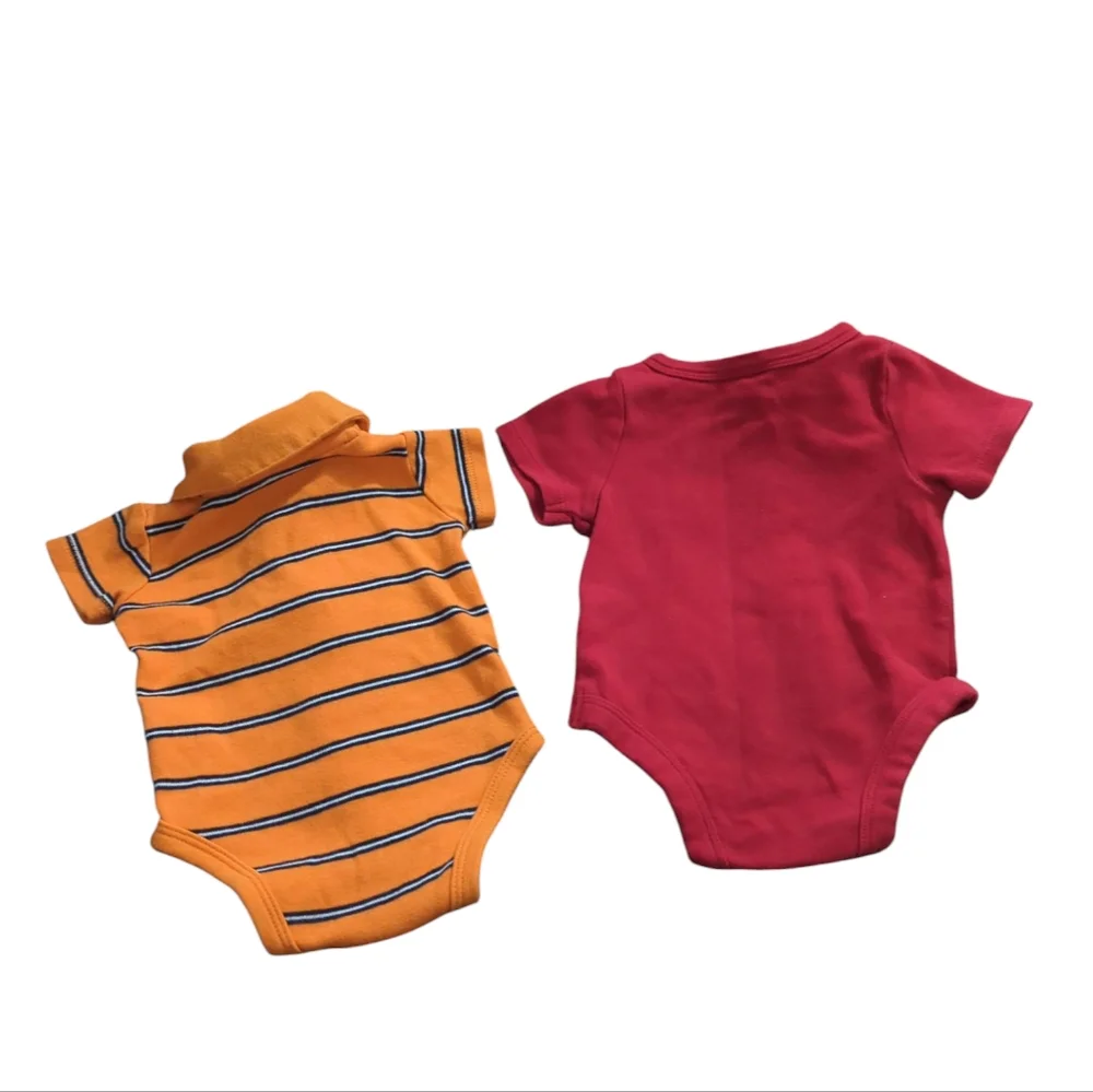 Garanimals And Child Of Mine Made By Carter's Onesies Size Newborn.